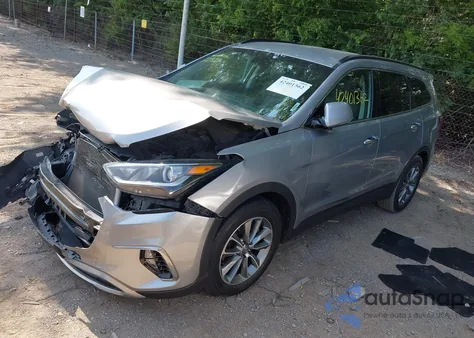 2017 Hyundai Santa Fe Se from USA, damaged, VIN KM8SNDHFXHU188097